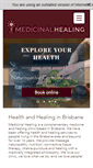 Mobile Screenshot of medicinalhealing.com.au